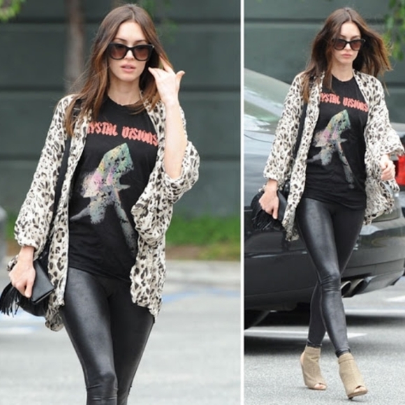 Spell designs wild ones short kimono robe leopard - Picture 8 of 13